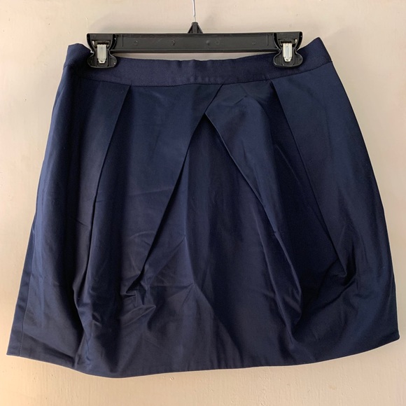 J. Crew Taffeta Marvell’s Lined Mini Skirt, Size: 8, Color: Navy - Picture 8 of 11